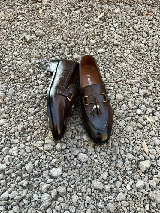 Executive Tassel Loafer – Full Leather Edition