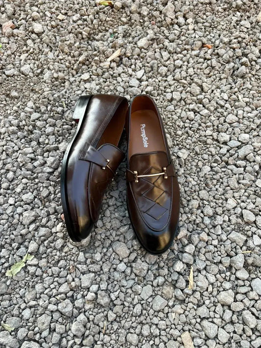 Monarch Bar Loafer – Full Leather Luxury Edition