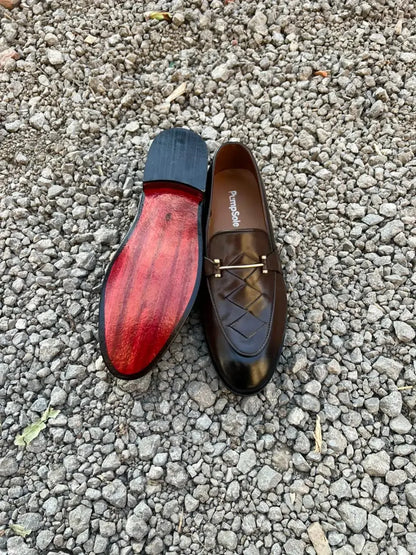 Monarch Bar Loafer – Full Leather Luxury Edition