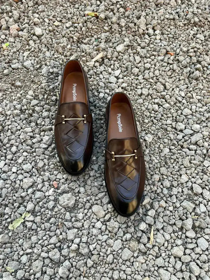 Monarch Bar Loafer – Full Leather Luxury Edition