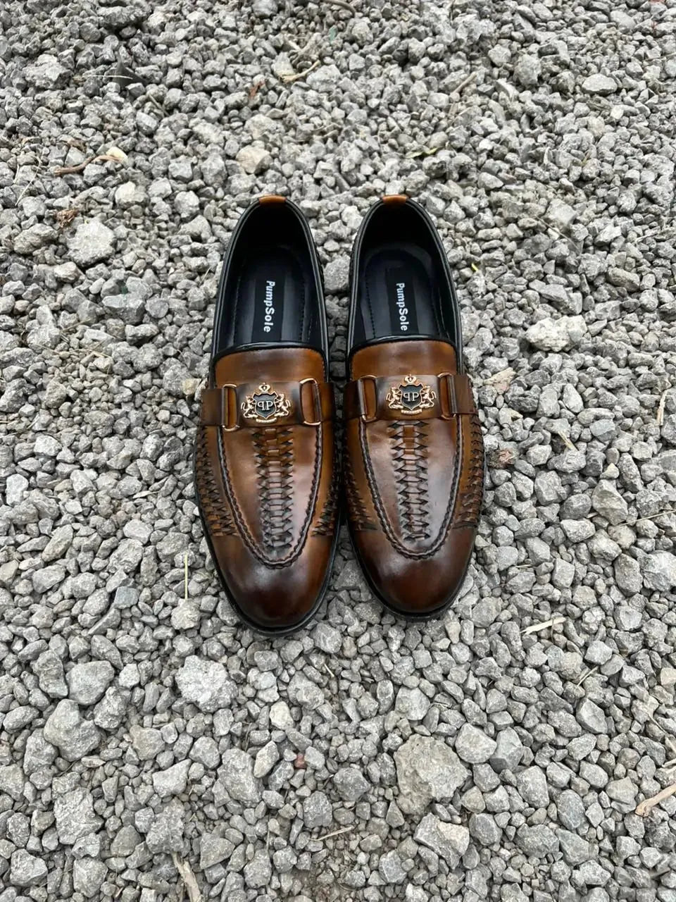 Royal Cherry Woven Loafer – Signature Edition